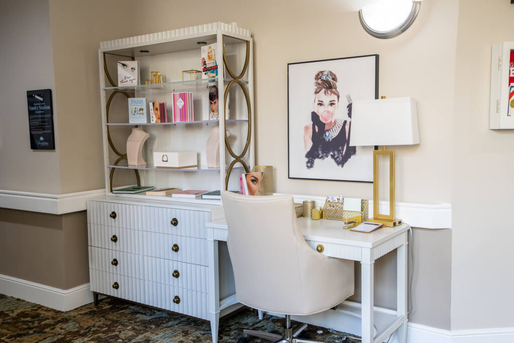 Vanity Corner in Memory Care Assisted Living