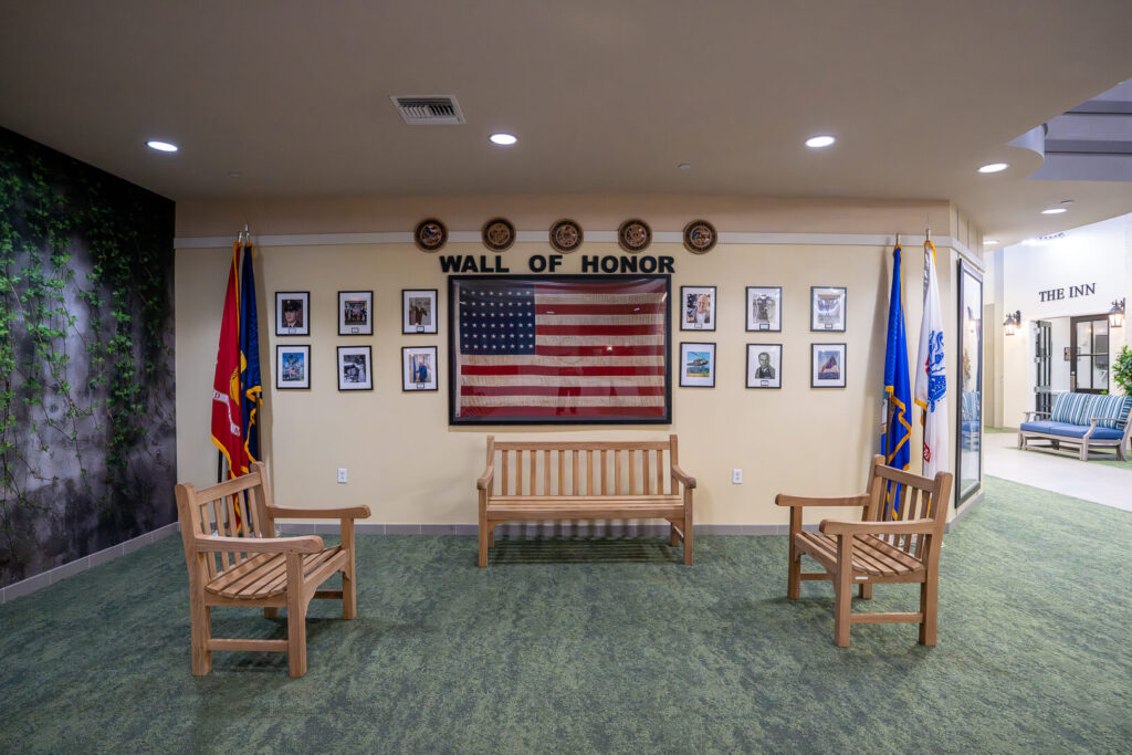 Wall of Honor in Memory Care Nursing Homes
